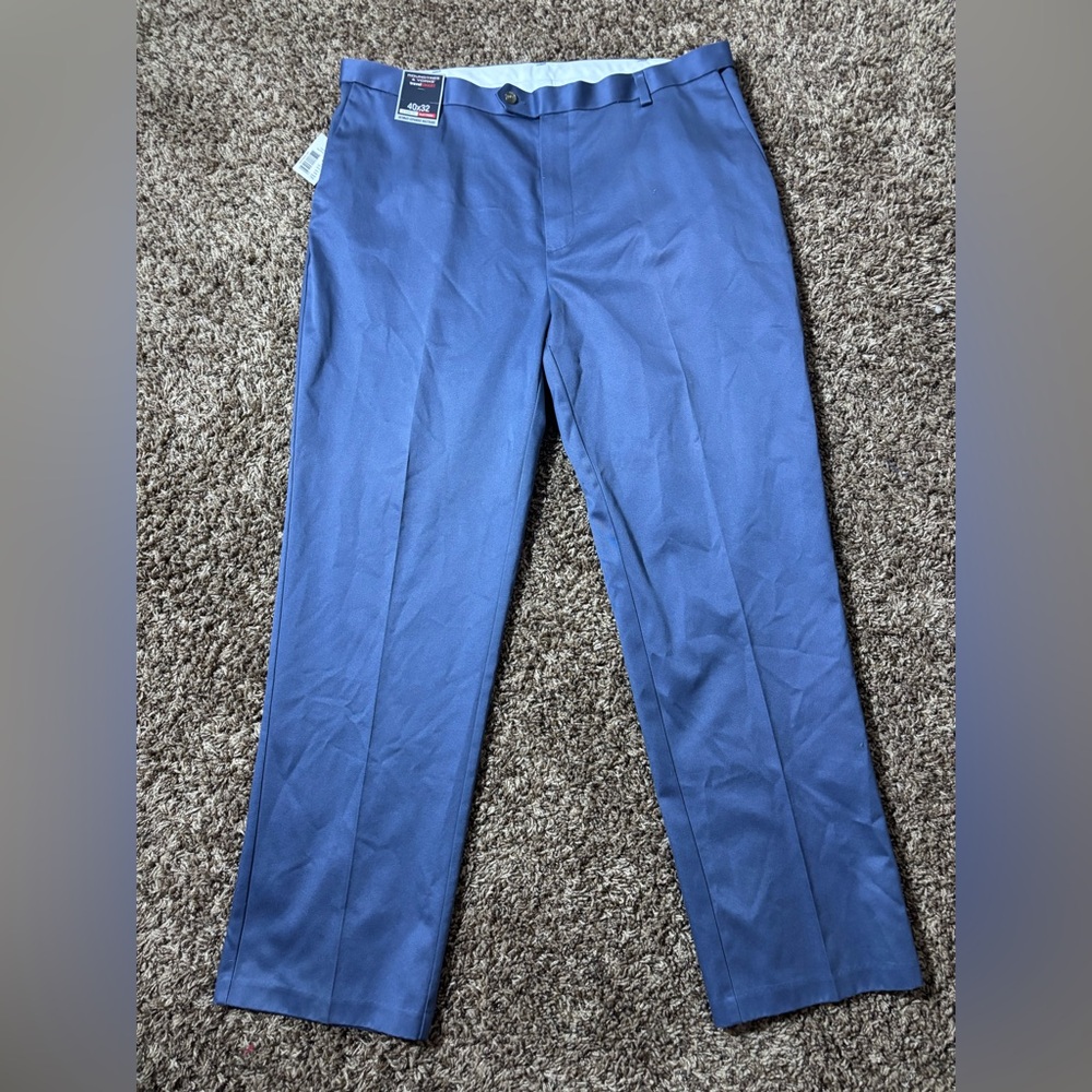 NWT Men’s Roundtree And Yorke Size 40x32 Classic Fit Pants